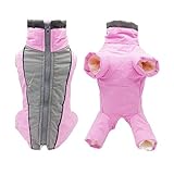 Hundejacke Hundemantel Wasserdicht Fleece gefüttert Warme Winterjacke Hunde Bekleidung für Winter Herbst