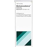 BETAISODONA® Lösung 100 ml Wunddesinfektion für Erwachsenen und Kinder ab dem Alter von 1 Jahr, Wunddesinfektionsmittel ohne Alkohol mit PVP-Iod – brennt nicht