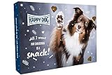 Happy Dog 22257 Adventskalender für Hunde – Weihnachtskalender mit 24 getreidefreien Hunde-Keksen und feinen Leckerlies